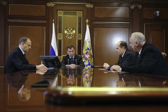 Dmitry Medvedev conducts meetings, May 13, 2010