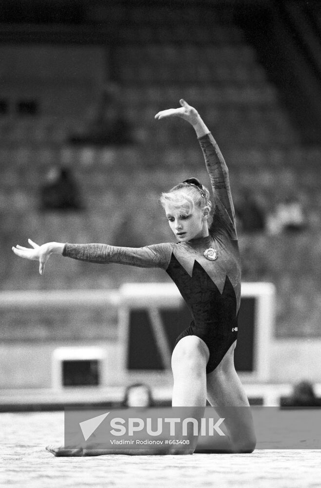 Gymnast Tatyana Gutsu