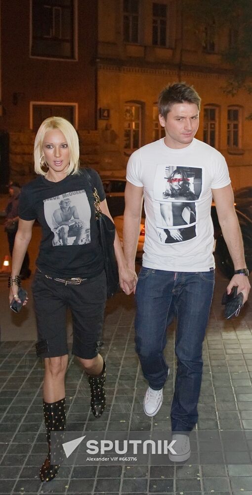 Lera Kudryavtseva and Sergei Lazarev