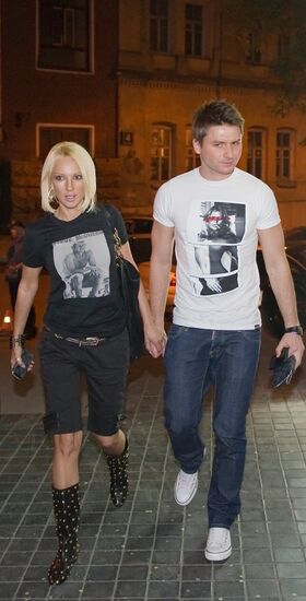 Lera Kudryavtseva and Sergei Lazarev