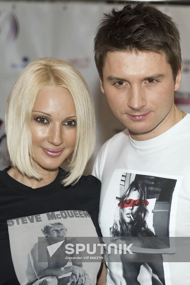 Lera Kudryavtseva and Sergei Lazarev