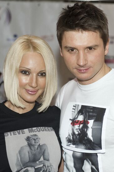 Lera Kudryavtseva and Sergei Lazarev