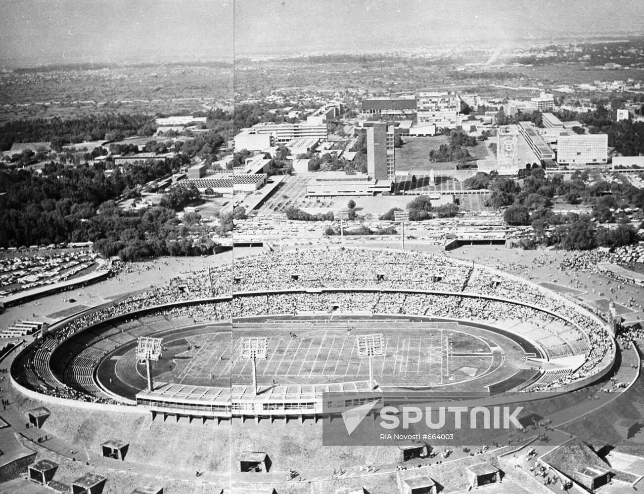 Olympic Stadium in Mexico City