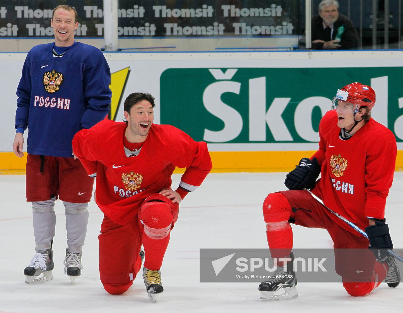 Sergei Mozyakin, Ilya Kovalchuk, Dmitry Kulikov