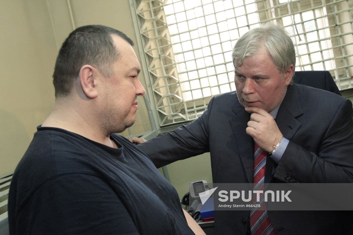 Anatoly Kucherena visits Matrosskaya Tishina detention facility