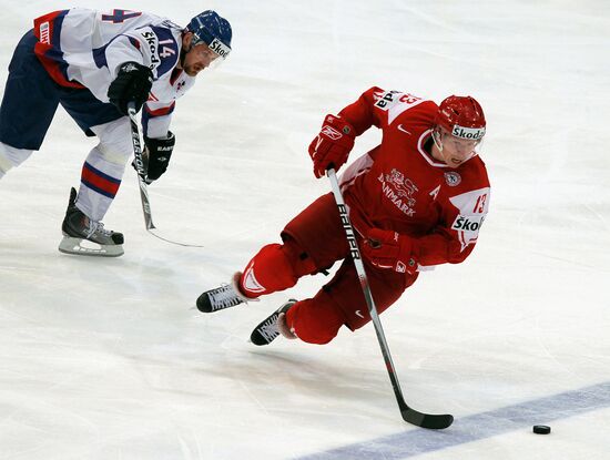 Ice Hockey. 2010 IIHF World Championship. Slovakia - Denmark