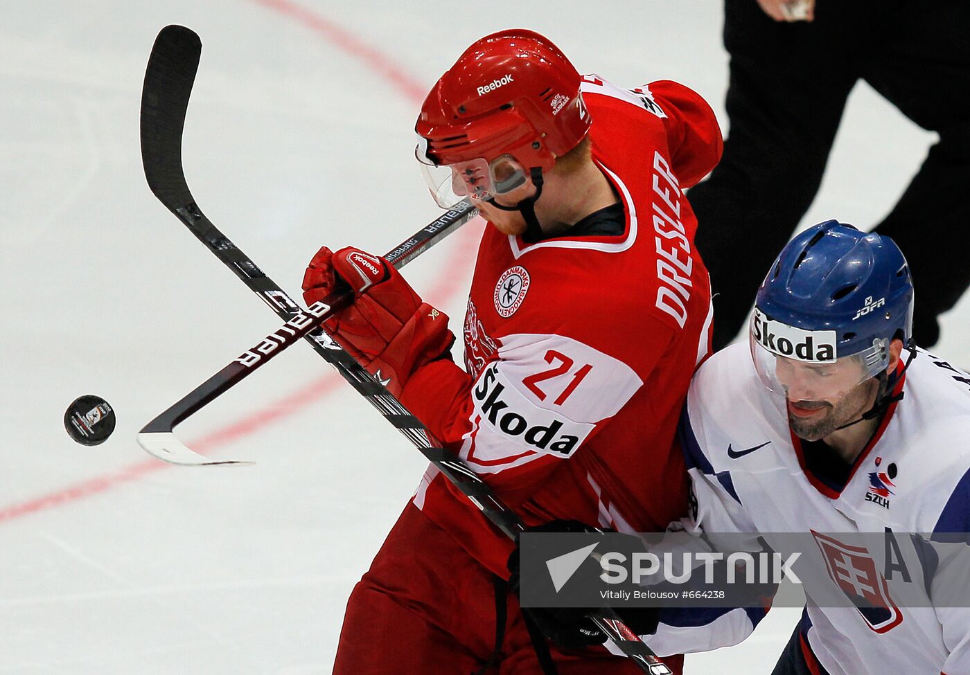 Ice Hockey. 2010 IIHF World Championship. Slovakia - Denmark