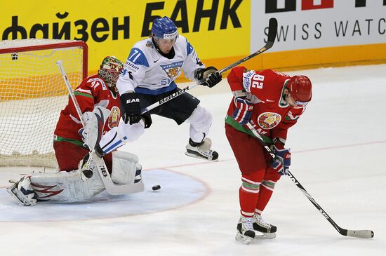 Ice Hockey. 2010 IIHF World Championship. Finland vs. Belarus
