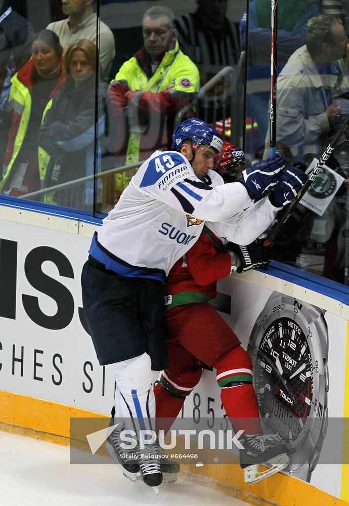Ice Hockey. 2010 IIHF World Championship. Finland vs. Belarus