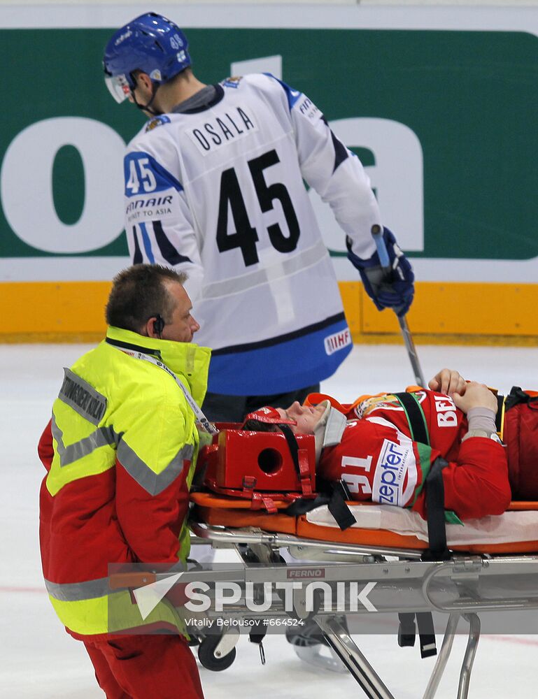 Ice Hockey. 2010 IIHF World Championship. Finland vs. Belarus