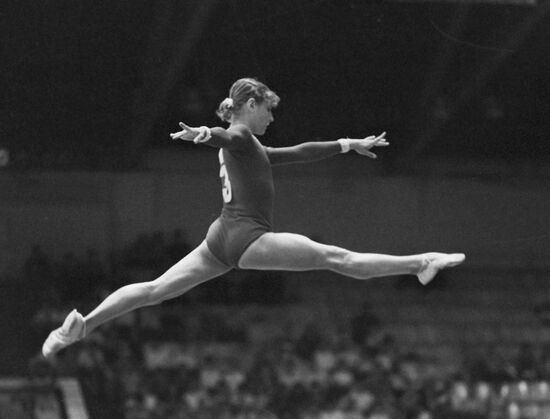 Gymnast Olga Korbut