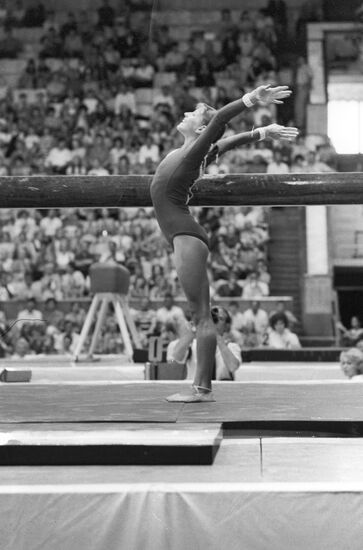 Gymnast Olga Korbut
