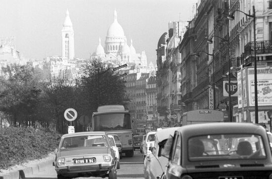 View of Sacre-Coeur Basilica