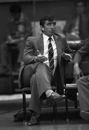 Coach Vyacheslav Platonov