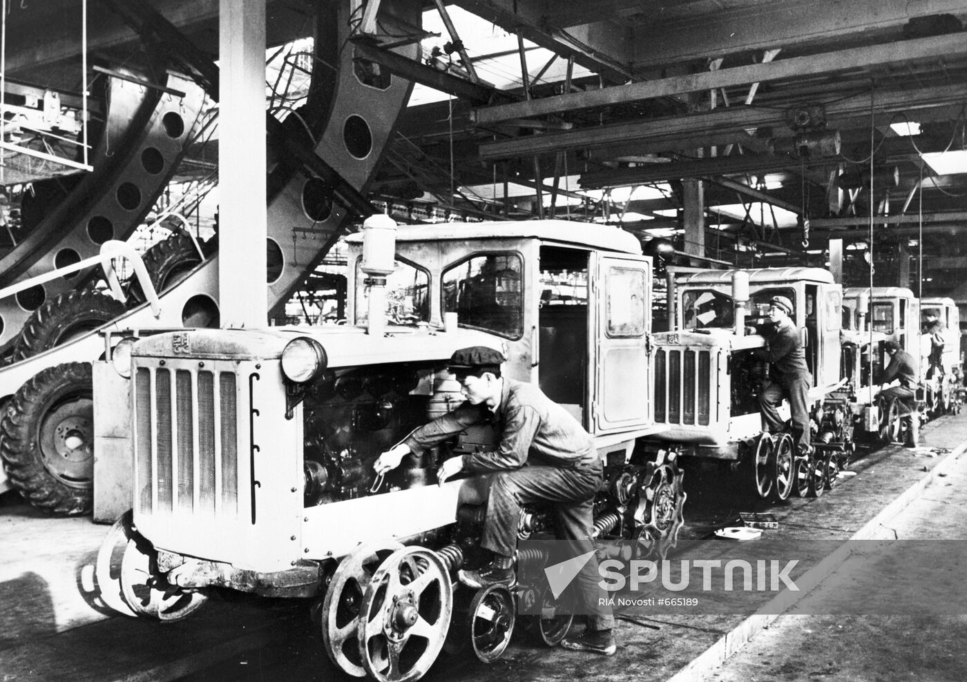 Kymsensky Tractor Plant in DPRK