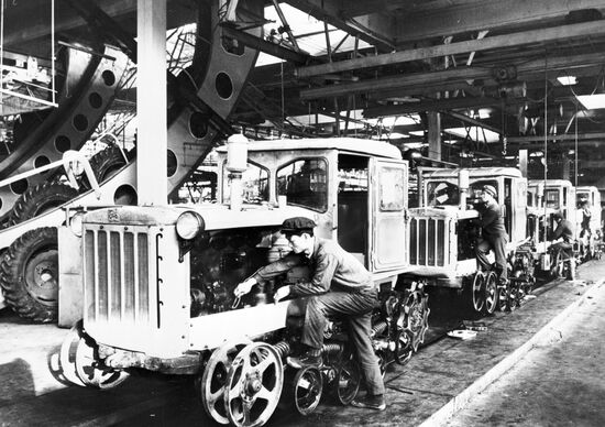 Kymsensky Tractor Plant in DPRK