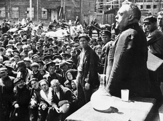 N.Semashko, first People's Commissar of Public Health