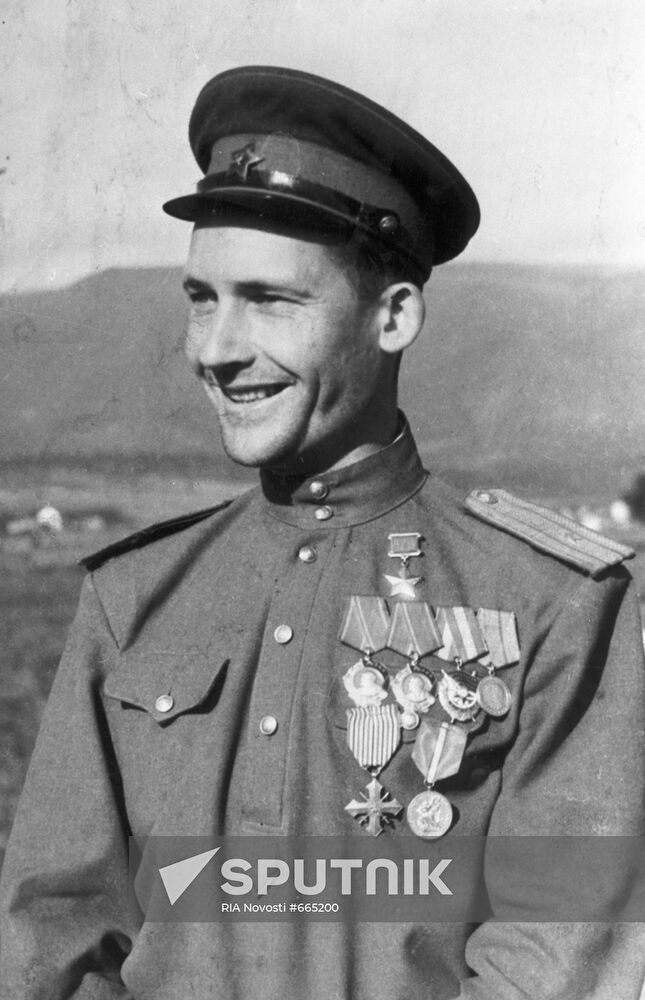 Hero of Soviet Union Alexei Yegorov