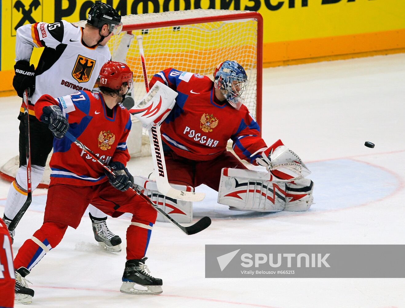 2010 Ice Hockey World Championship: Russia vs. Germany
