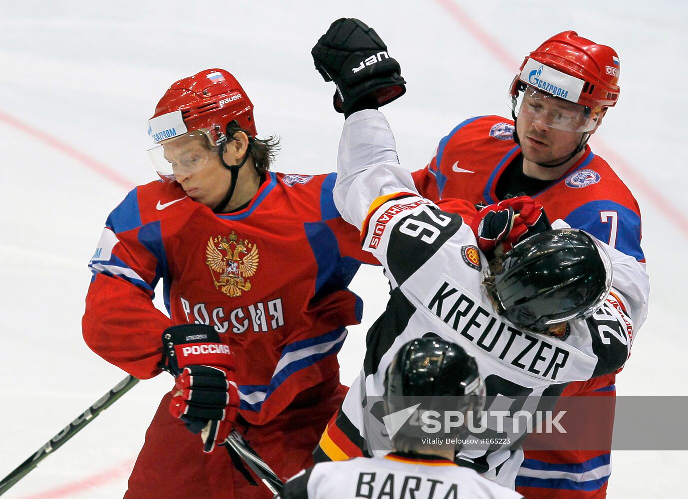 2010 Ice Hockey World Championship: Russia vs. Germany