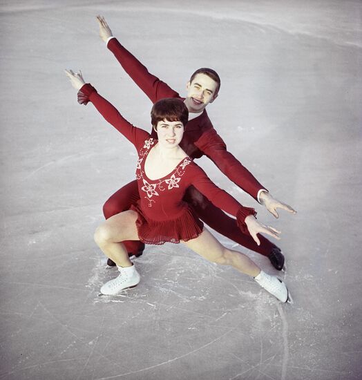 Figure Skaters Lyudmila Pakhomova and Alexander Gorshkov
