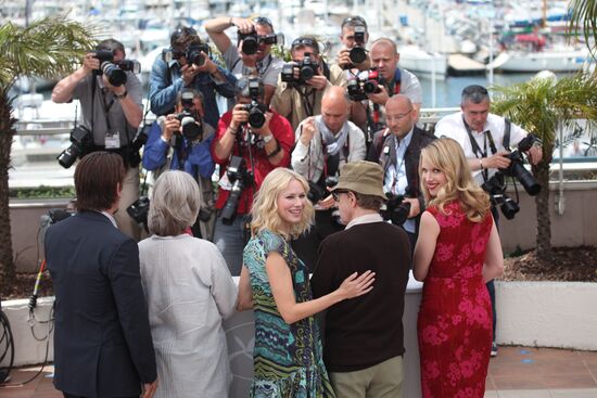 Woody Allen, Naomi Watts and Lucy Punch