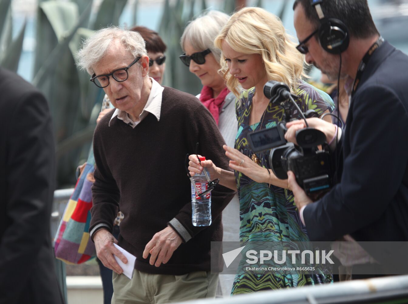 Woody Allen and Naomi Watts