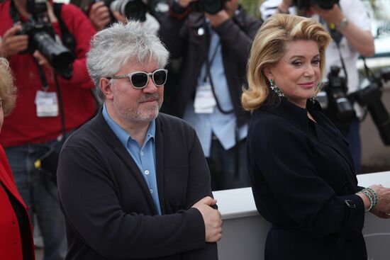 Pedro Almodóvar and Catherine Deneuve