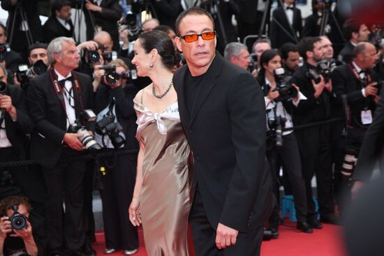 Jean-Claude Van Damme and his wife Gladys Portugues