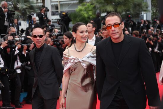 Jean-Claude Van Damme and his wife Gladys Portugues