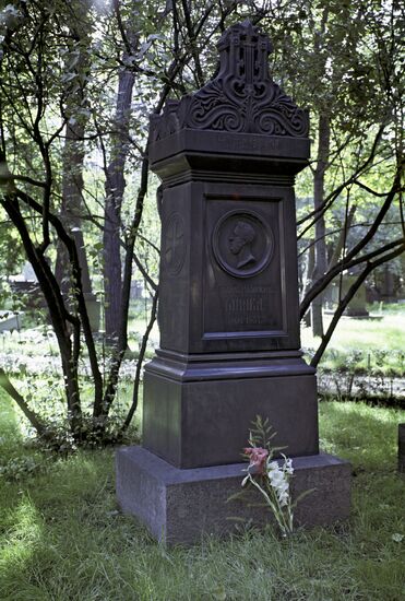 Tikhvin cemetery in the Holy Trinity Alexander Nevsky Lavra