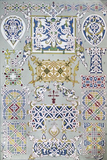 All styles and times ornament illustration reproduction
