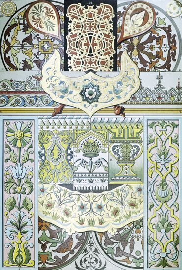 All styles and times ornament illustration reproduction