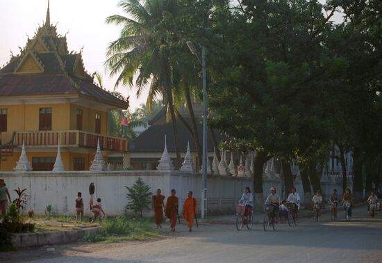 Street in Vientiane