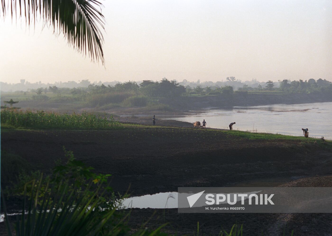 Sunrise over Mekong