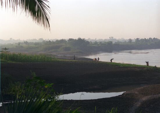 Sunrise over Mekong