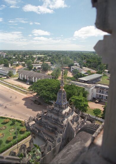 View of Vientiane