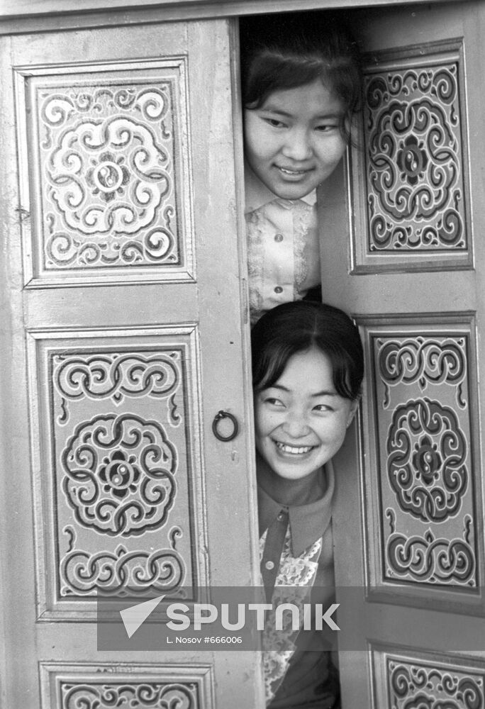 Mongolian girls