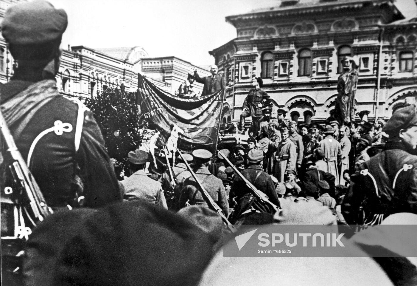Lenin speaking