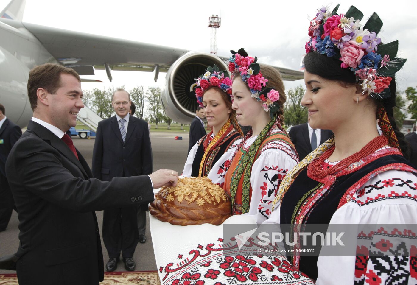 Dmitry Medvedev's visit to Ukraine