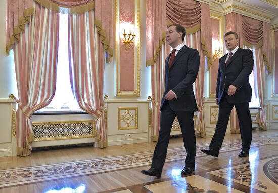 Dmitry Medvedev visits Ukraine
