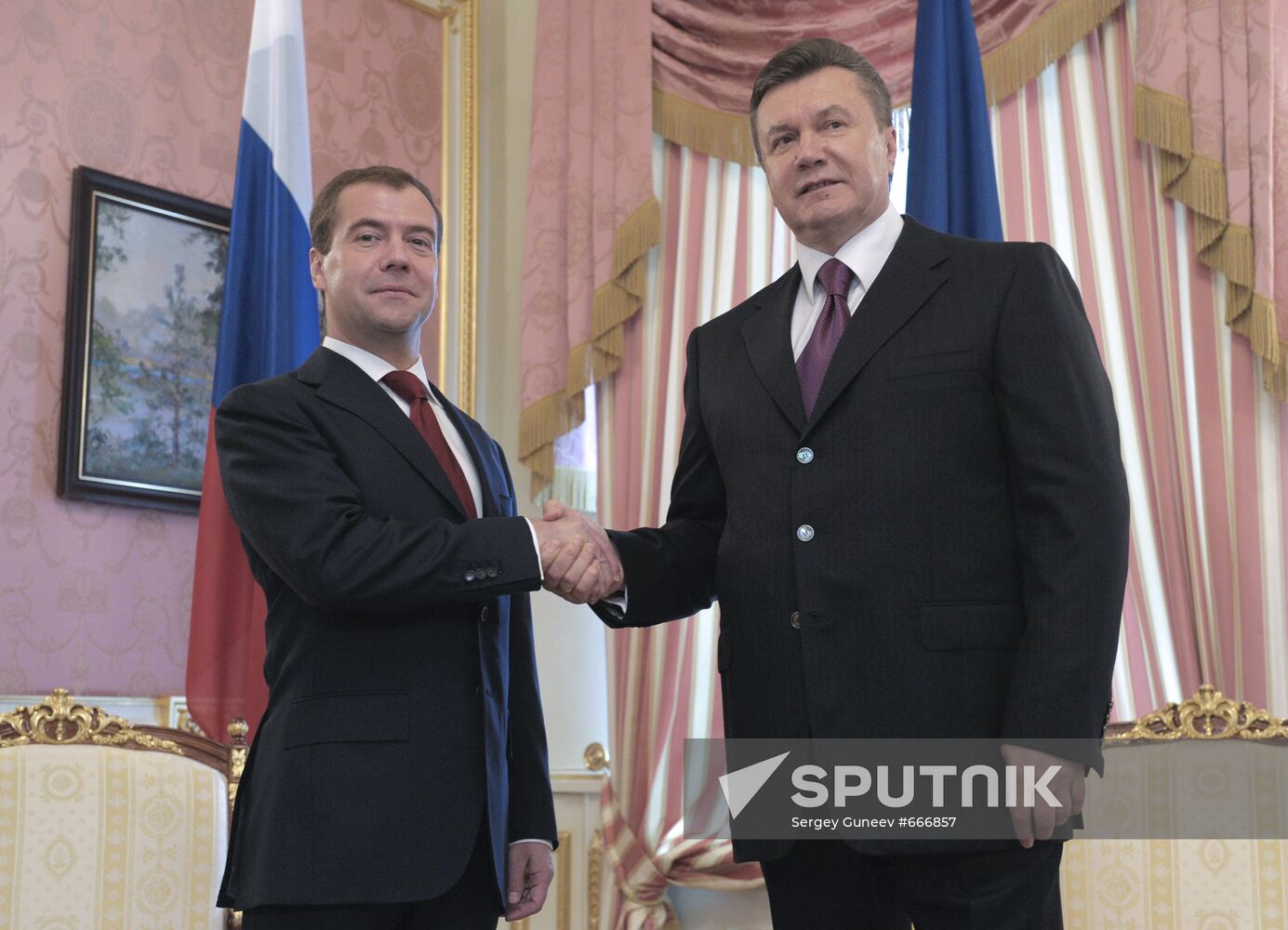 Dmitry Medvedev visits Ukraine