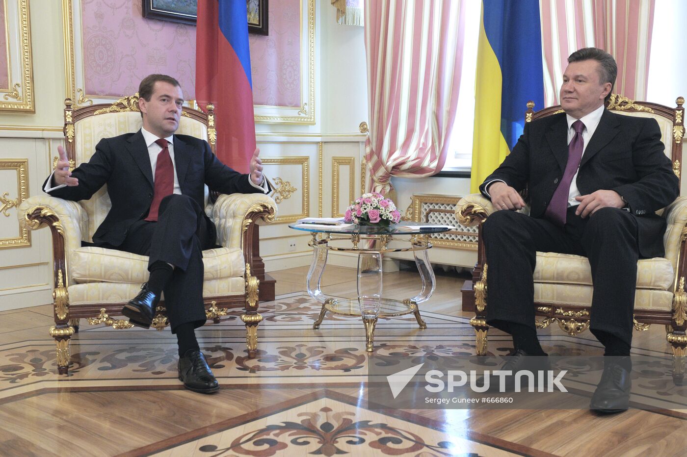 Dmitry Medvedev visits Ukraine