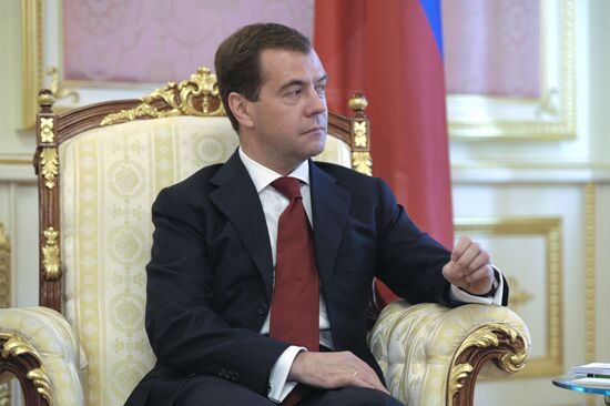 Dmitry Medvedev visits Ukraine