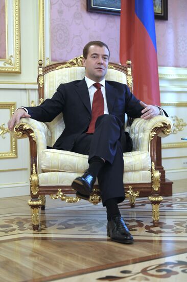 Dmitry Medvedev visits Ukraine