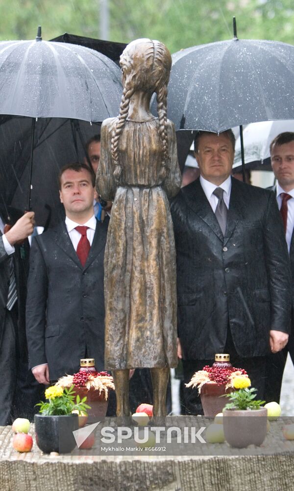 Dmitry Medvedev visits Ukraine