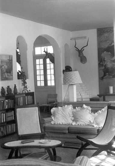 Hemingway`s room in La Vigia estate