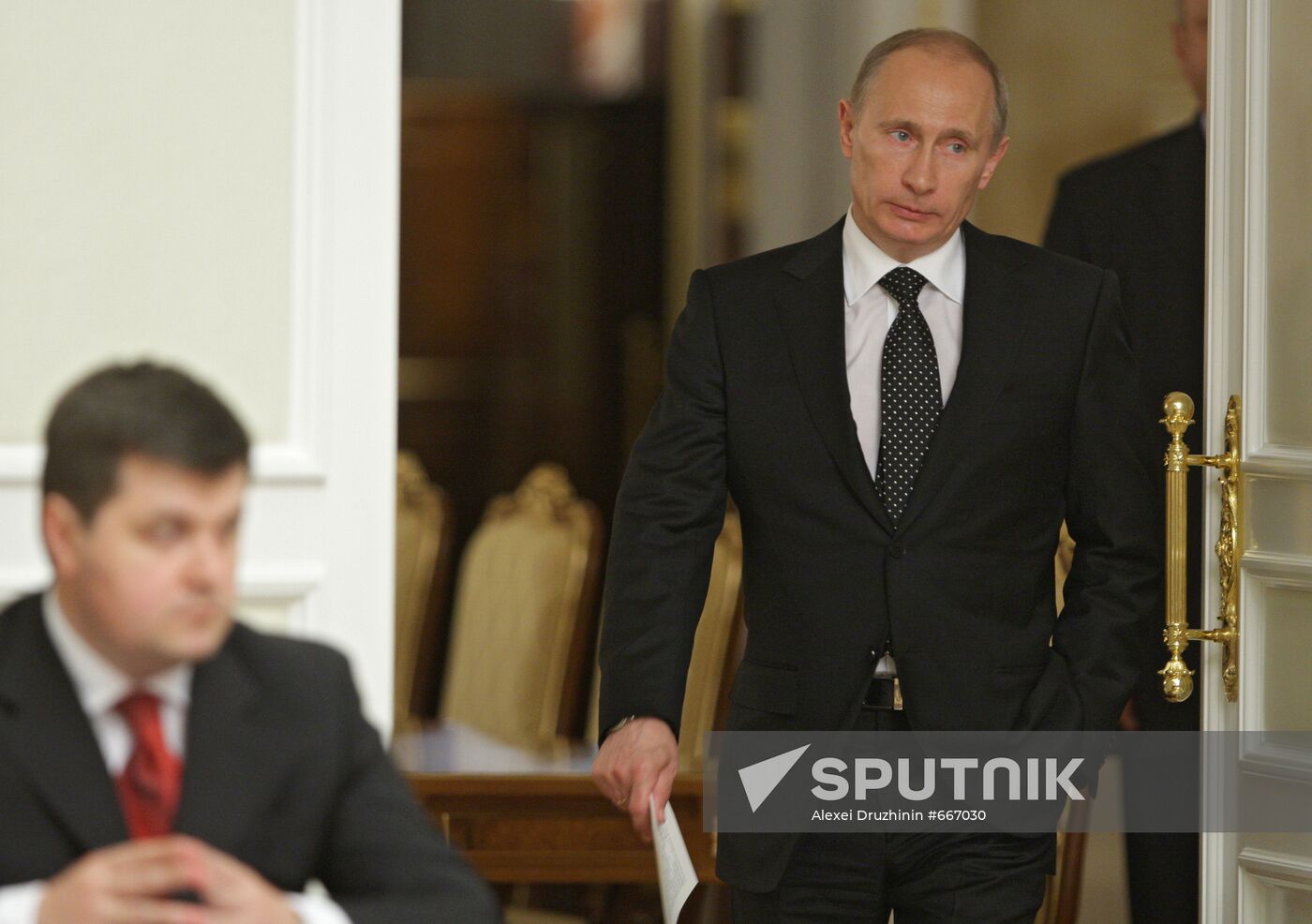 Vladimir Putin meets with heads of RSPP