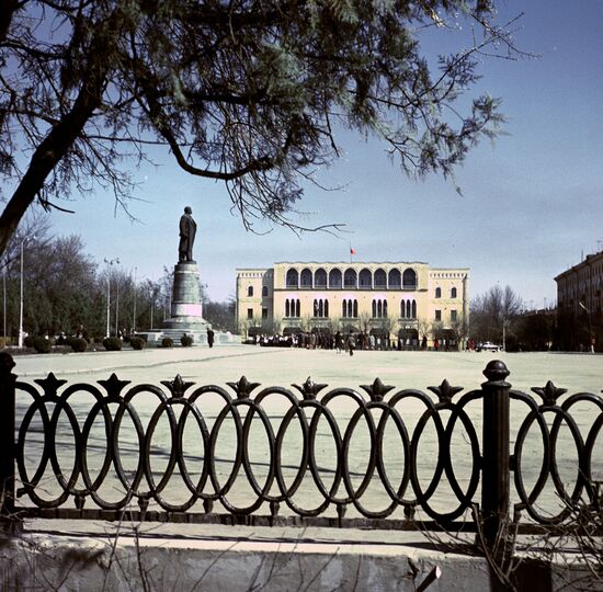 Communist Party building in Grozny