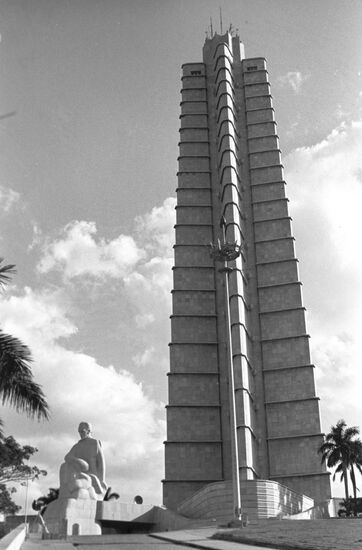 Monument of José Julián Martí on Revolution Square